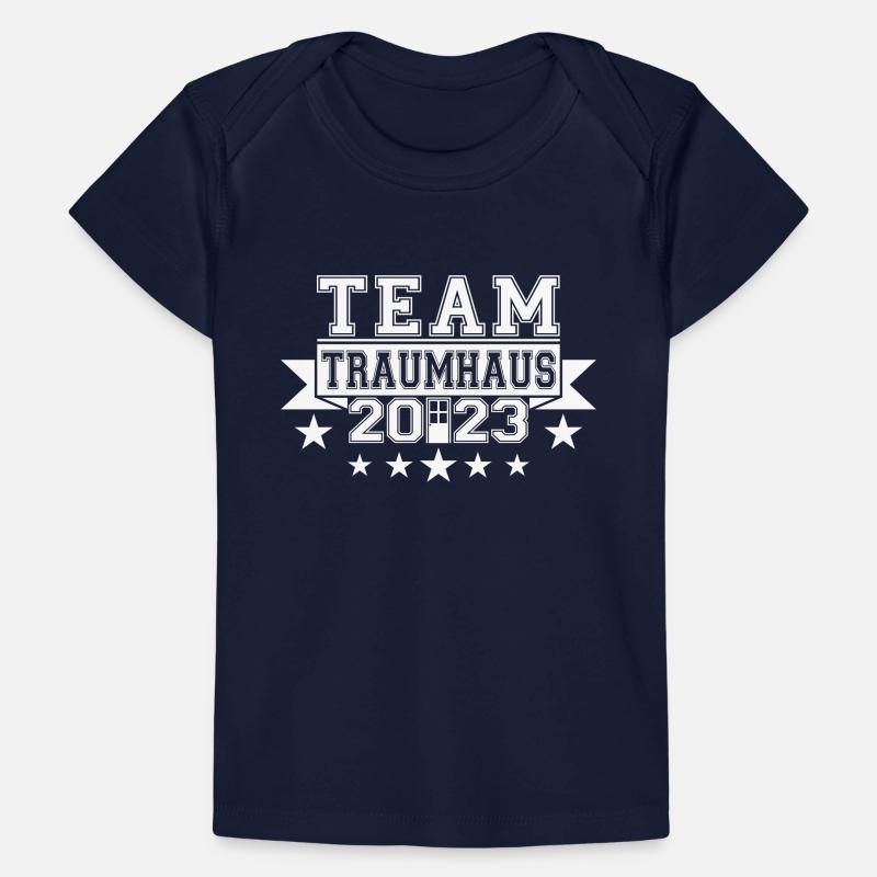 Client Client Équipe Maison de rêve 2023 Construction de maison T-shirt Premium bébé bio