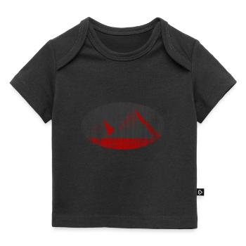 Pyramiden Gizeh - Baby Premium Organic T-Shirt - Schwarz - Vorne