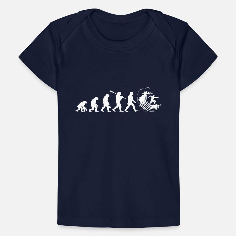 Evolution Surf Baby Premium Organic T-Shirt