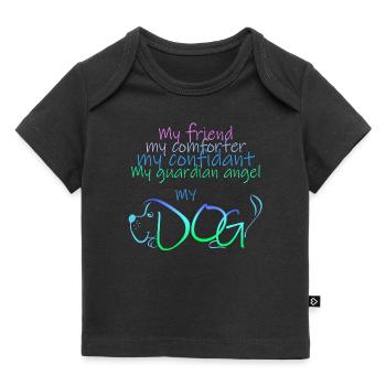 My Dog - Baby Premium Organic T-shirt - black - Front