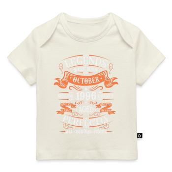 Legends Were Born In October 1996 Gift - Baby Premium Organic T-shirt - dark navy - Front