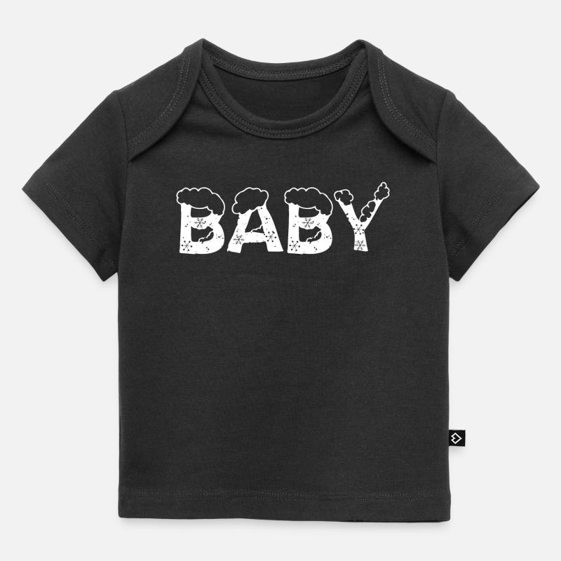 Text Eis Weihnachtskostüm Baby - Baby Premium Organic T-Shirt - Schwarz