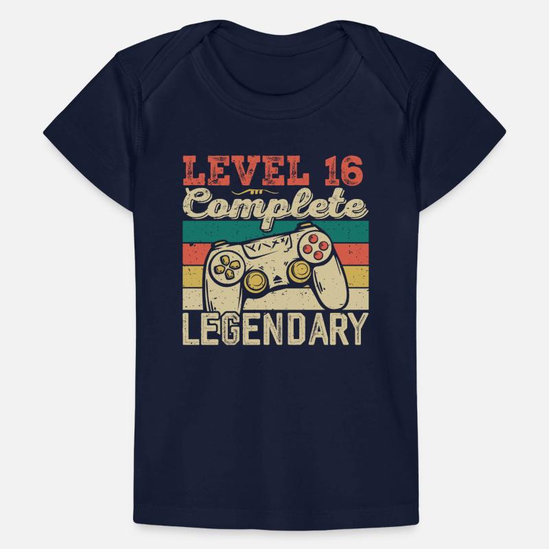 Level 16 Complete, 16th Birthday Gift Baby Premium Organic T-shirt