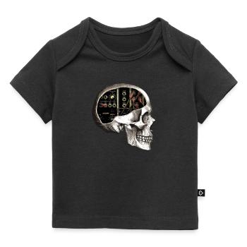 Analog Modular Skull for Synth Nerd - Baby Premium Organic T-shirt - black - Front
