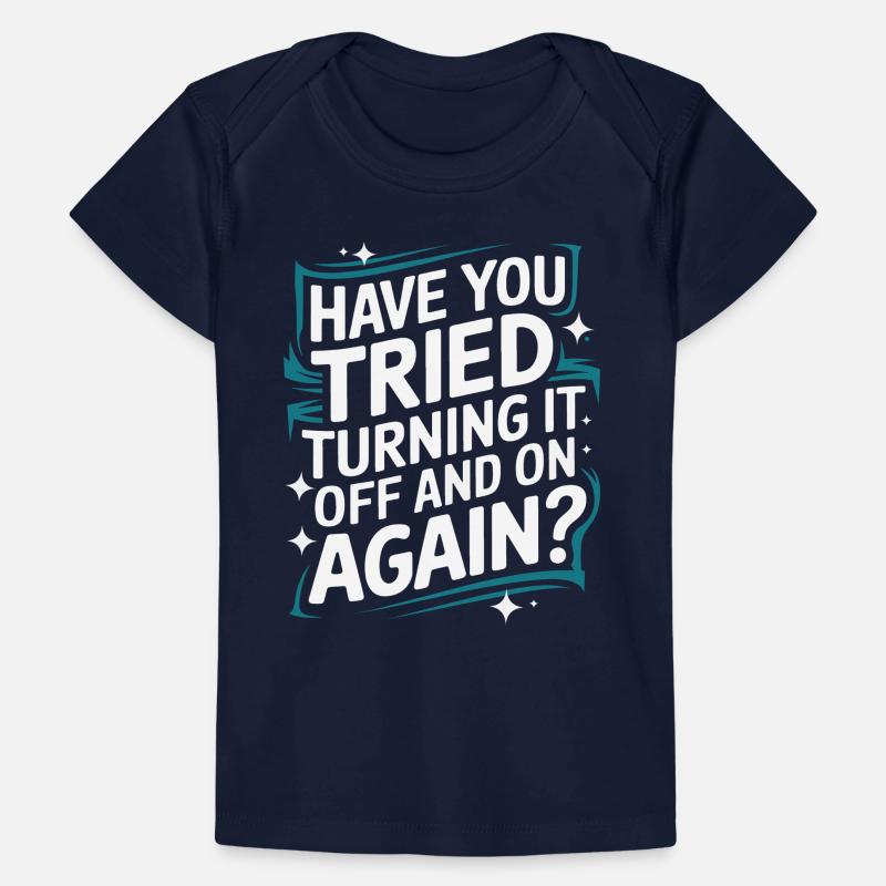 Support technique Informatique T-shirt Premium bébé bio