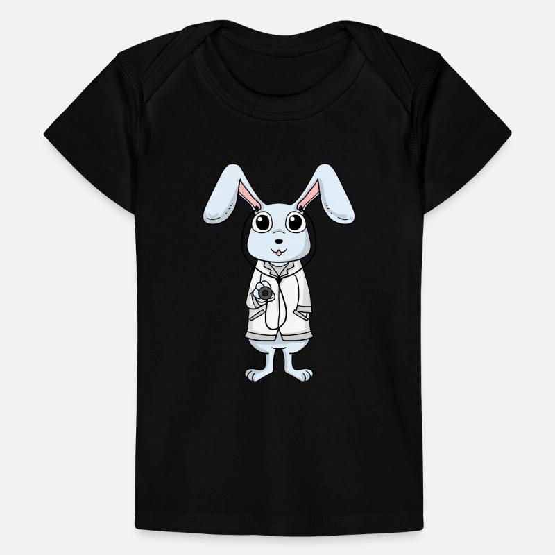 Hase Doktor Arzt Krankenschwester Tierarzt Baby Premium Organic T-Shirt