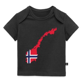 Norwegen Norweger Skandinavien - Baby Premium Organic T-Shirt - Schwarz - Vorne