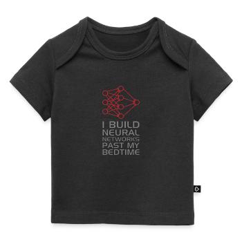 Neural Networks Datenwissenschaft Informatik - Baby Premium Organic T-Shirt - Schwarz - Vorne