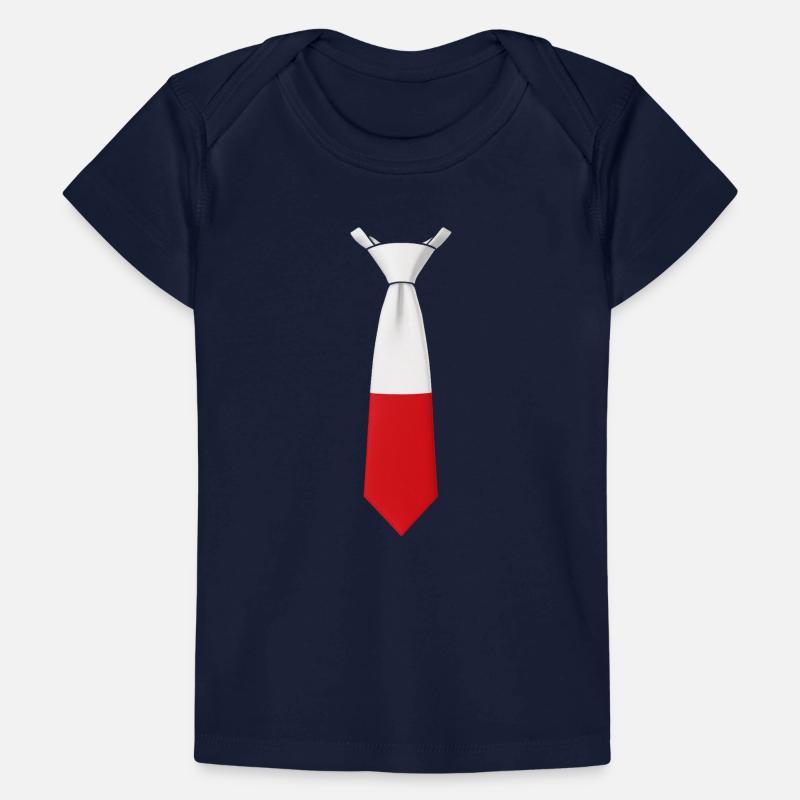 Cravate Pologne – Conception du drapeau T-shirt Premium bébé bio