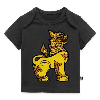 Chinthe Myanmar Myanmar - Baby Premium Organic T-shirt - black - Front