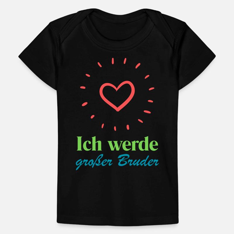Ich werde großer Bruder mit einer Schwester Baby Premium Organic T-Shirt