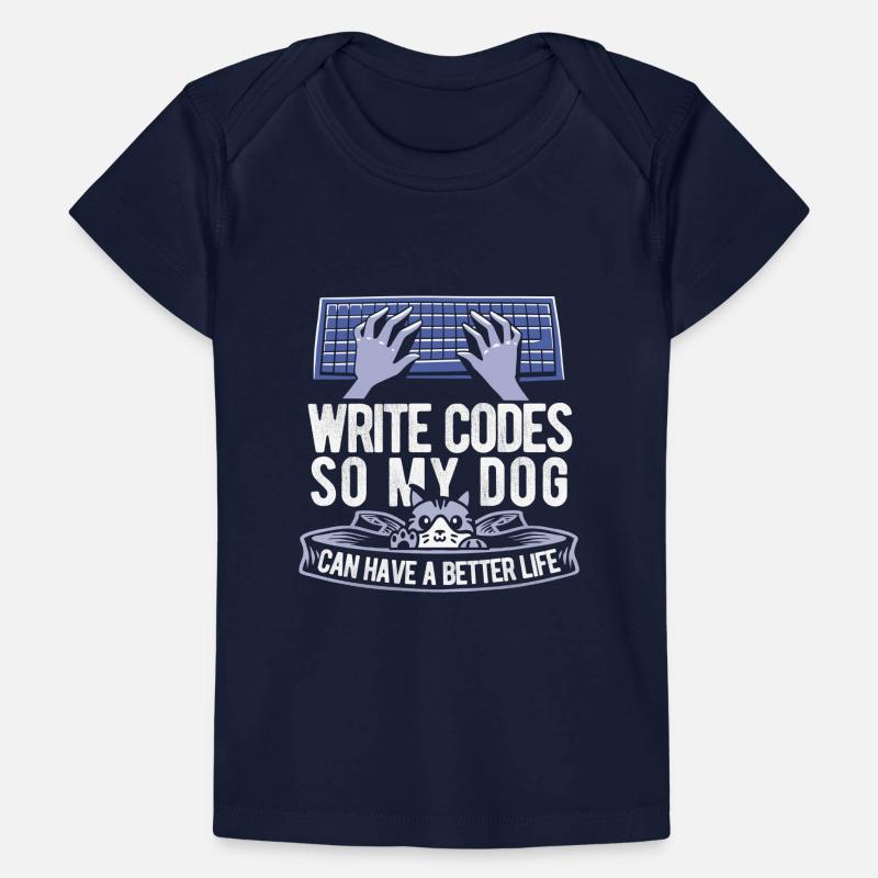 Entwickler Coder Programmierer Katze Baby Premium Organic T-Shirt