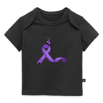 Fibromyalgia Rheumatism Cute - Baby Premium Organic T-shirt - black - Front