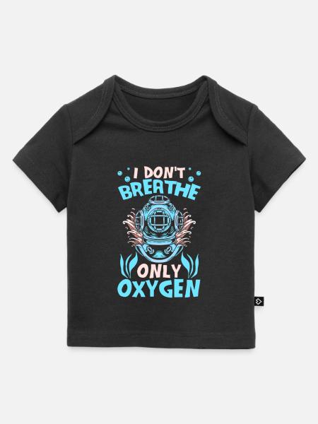 Tauchen Taucher Sauerstoff - Baby Premium Organic T-Shirt - Schwarz