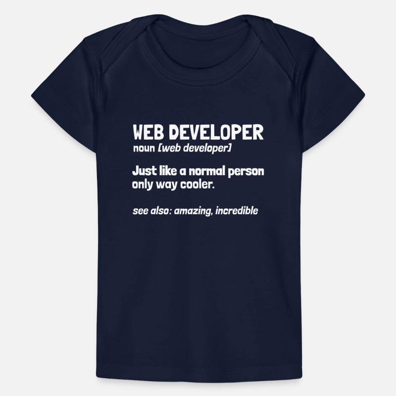 Web Developer Web Developer Baby Premium Organic T-shirt