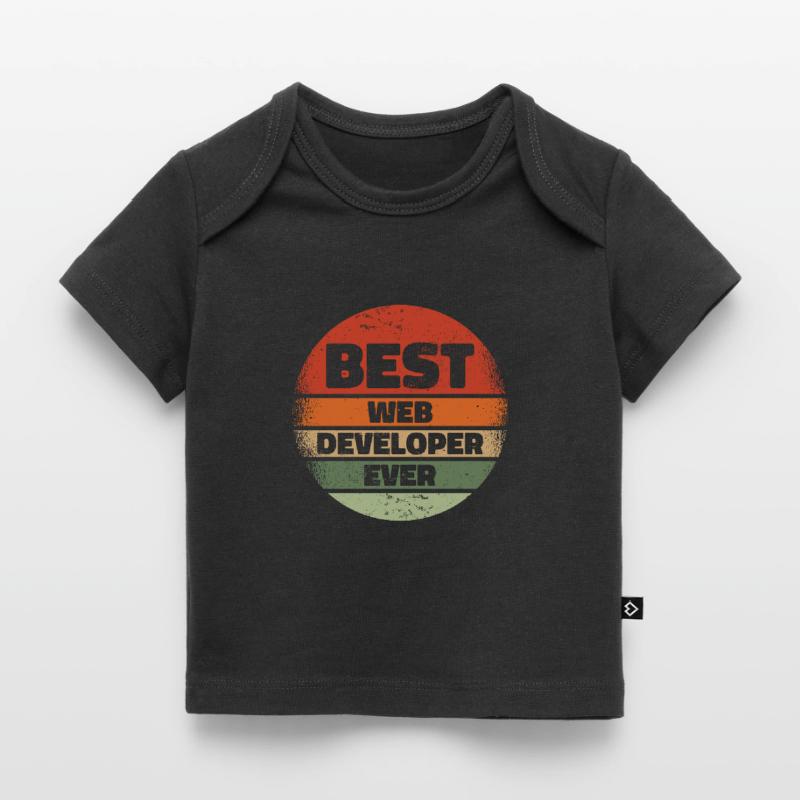 Web Developer Web Developer Best Baby Premium Organic T-shirt