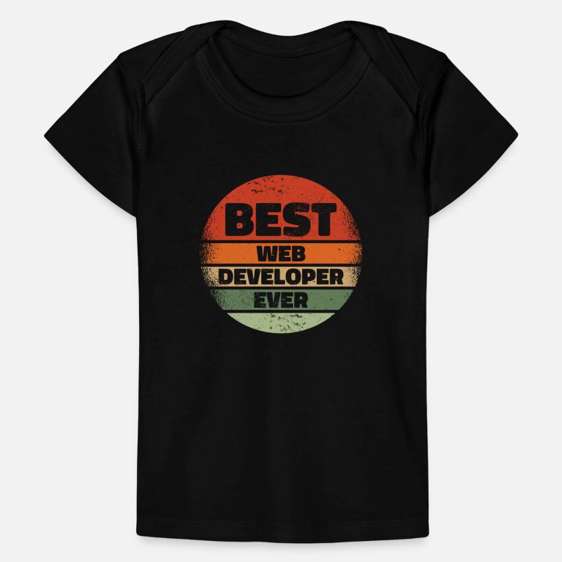 Web Developer Web Developer Best Baby Premium Organic T-shirt