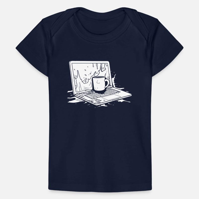 Entwickler Coder Programmierer Kaffee Baby Premium Organic T-Shirt