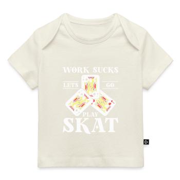 Skat - T-shirt Premium bébé bio - marine foncé - Devant