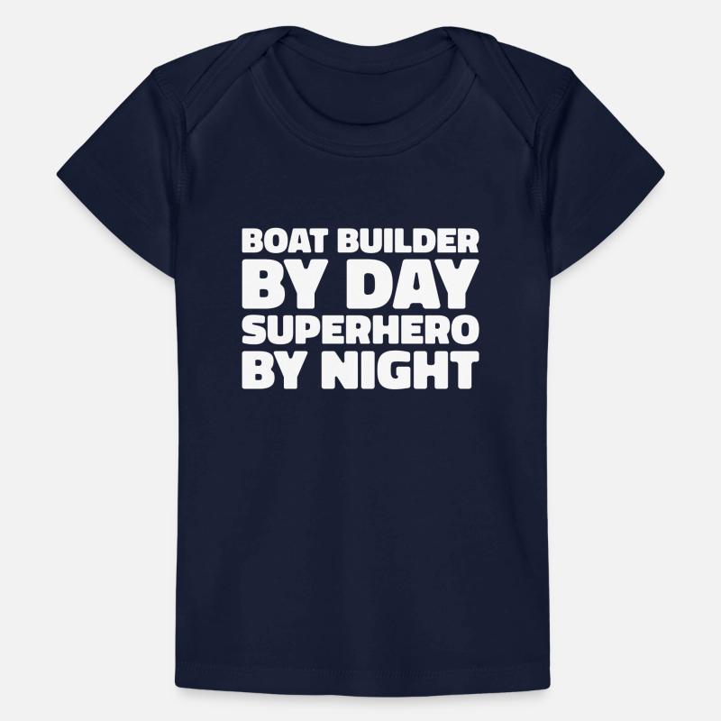 Constructeurs de bateaux T-shirt Premium bébé bio