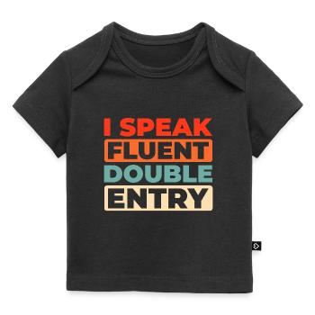 Buchhalter - Baby Premium Organic T-Shirt - Schwarz - Vorne