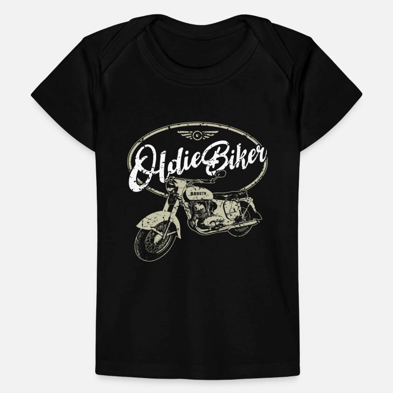 Oldtimer Motorcycle - Oldie Biker Baby Premium Organic T-shirt
