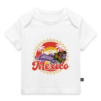 Quetzalcoatl Axolotl Mexique Divinité Aztèque - T-shirt Premium bébé bio - marine foncé - Devant