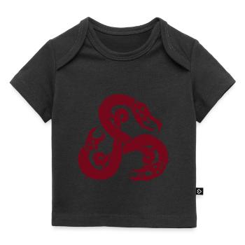 Les trois serpents - T-shirt Premium bébé bio - noir - Devant