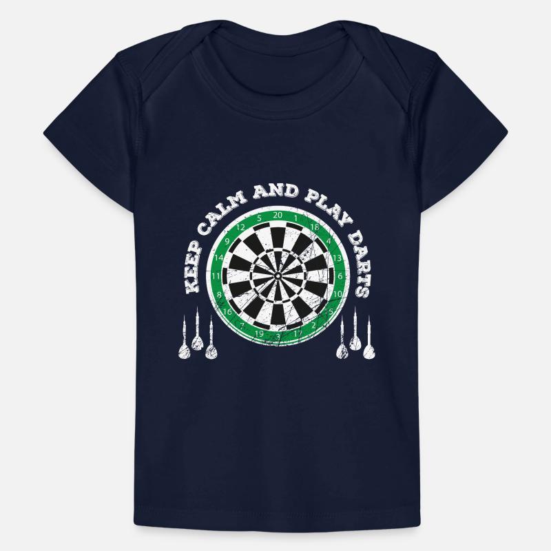 Fléchettes Fléchettes Dartboard Lancer Flèche T-shirt Premium bébé bio