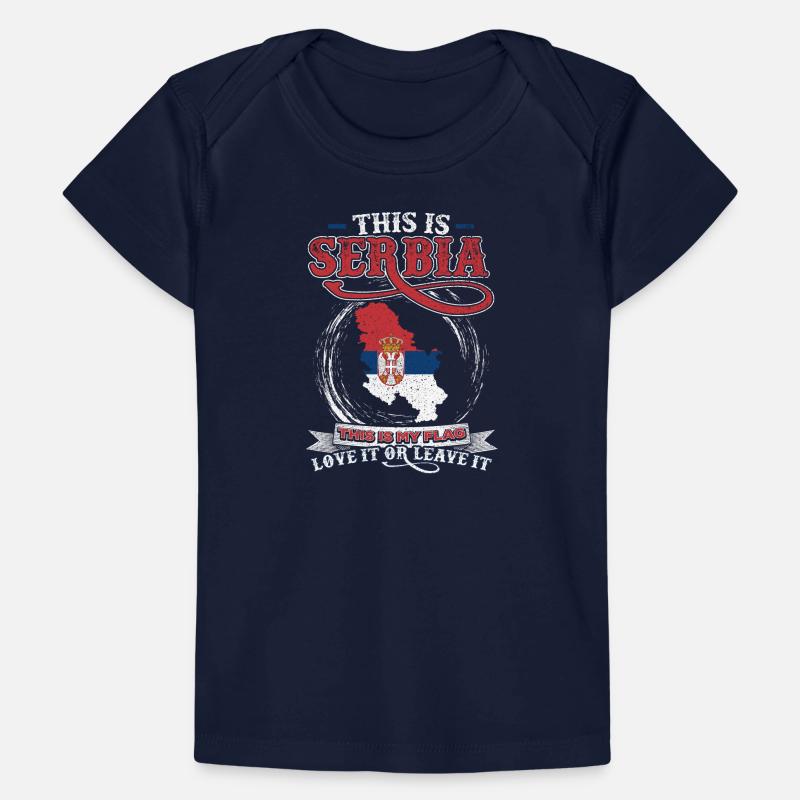 Serbie T-shirt Premium bébé bio