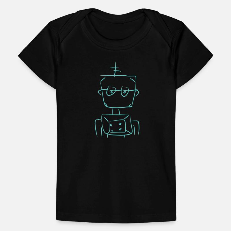 Technologie robotique T-shirt Premium bébé bio