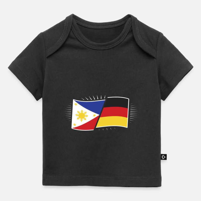 Filippine - Maglietta Premium per neonati  - nero