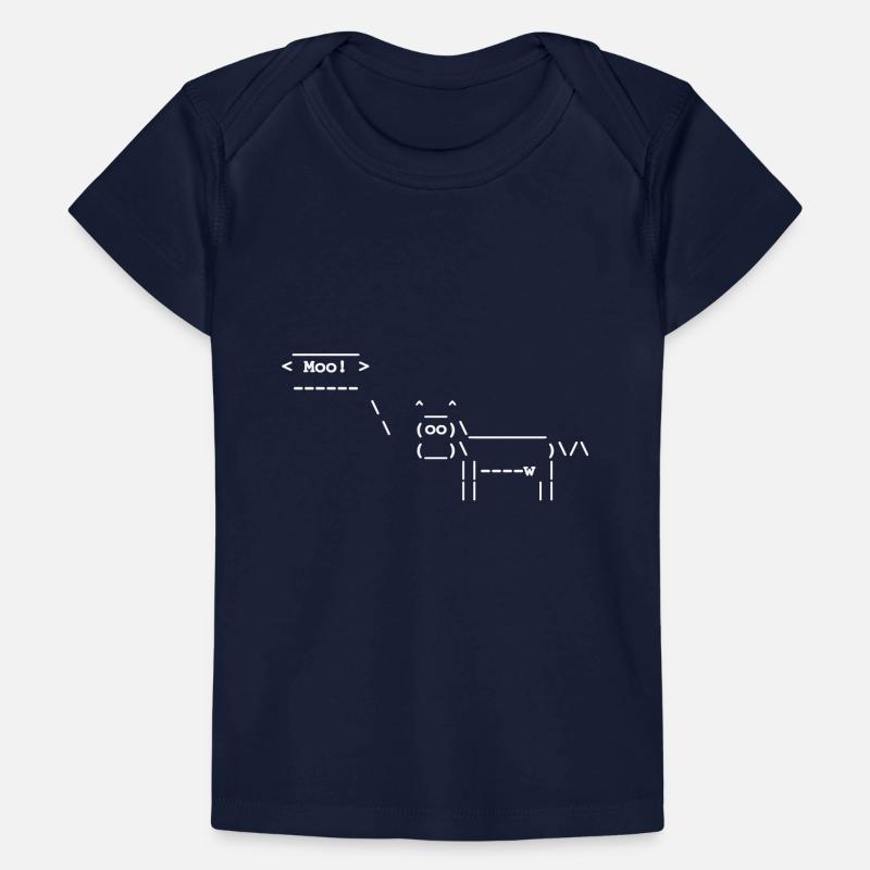 Cowsay - Linux - Terminal T-shirt Premium bébé bio