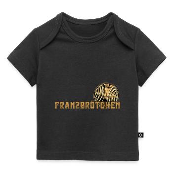 Franzbrötchen Hamburg Hamburch Gebäck Souvenir - Baby Premium Organic T-Shirt - Schwarz - Vorne