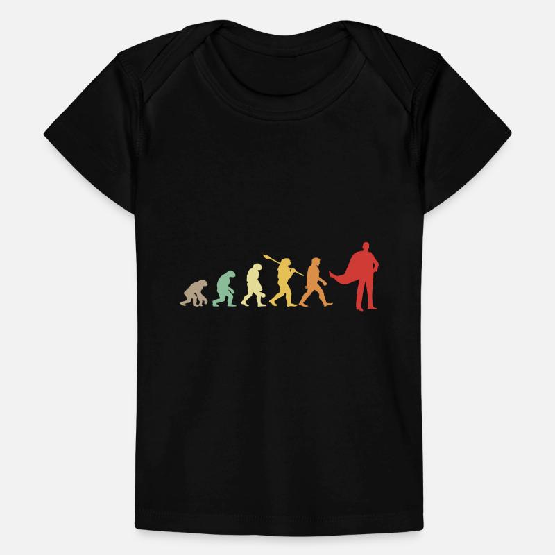 Darwin-Evolution für Supermans 🦸 ♂️ Baby Premium Organic T-Shirt