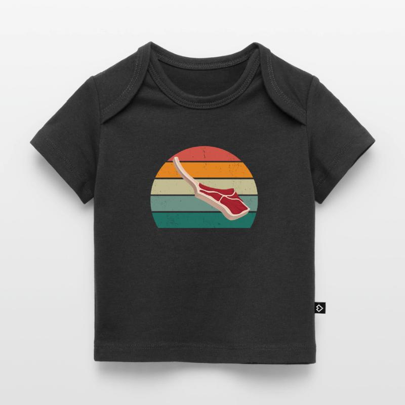 Butcher Fleischer Wurst rind Fleischerei Fleischerei Fleisch Baby Premium Organic T-shirt