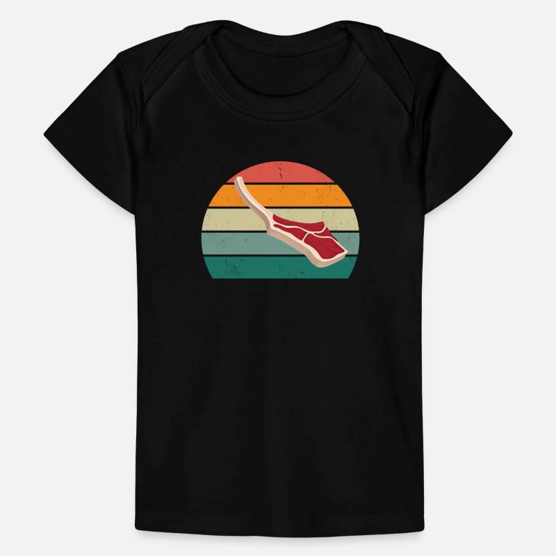 Butcher Fleischer Wurst rind Fleischerei Fleischerei Fleisch Baby Premium Organic T-shirt