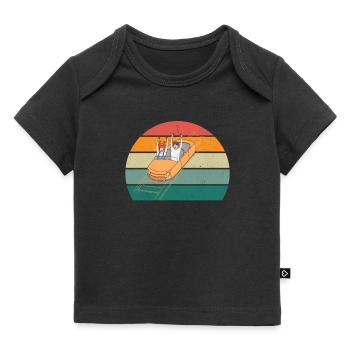 Holiday Holiday Fun Action Theme Park Roller Coaster - Baby Premium Organic T-shirt - black - Front