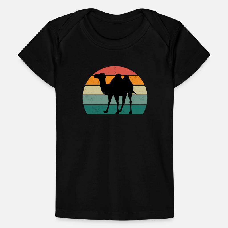 Kameler trampar djuröknen Arabien Dromedar kamel Baby Premium T-shirt