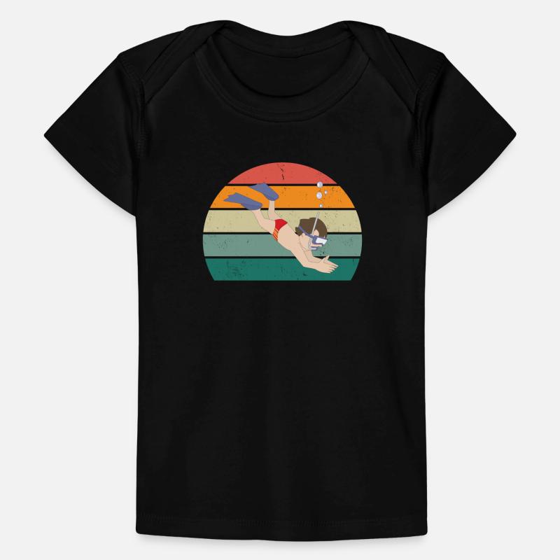 diver diver dive oxygen diving Baby Premium Organic T-shirt