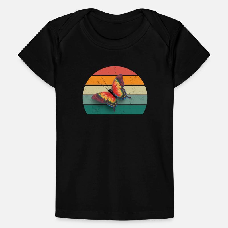 Papillon Chenille Chenilles Cocoon Mouche Floraison T-shirt Premium bébé bio
