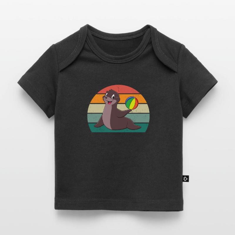 phoques phoques phoques phoques phoques à oreilles nageuses phoque T-shirt Premium bébé bio