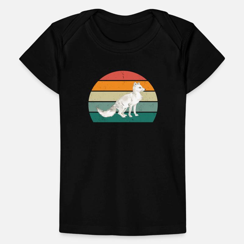 Arctic fox white fox white foxes Polar Cold Baby Premium Organic T-shirt