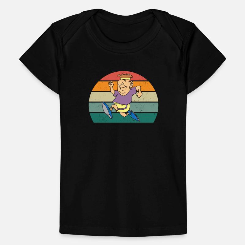 Race Runner Runner Renner Renner Jogging Baby Premium Organic T-shirt