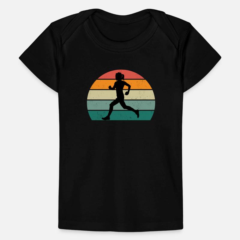 Race Runner Runner Renner Renner Jogging Baby Premium Organic T-shirt