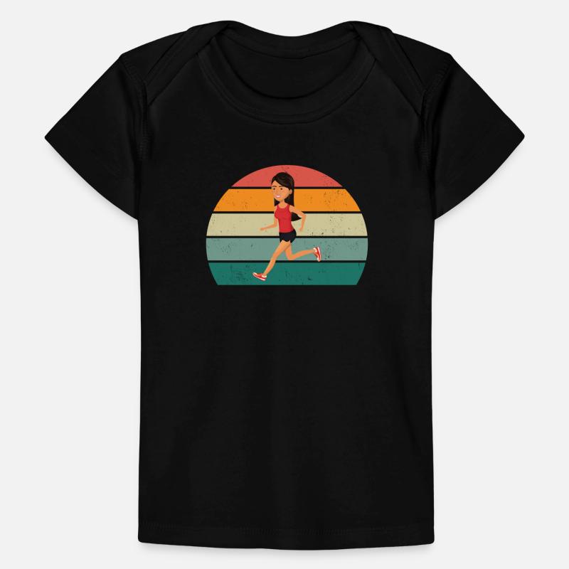 Race Runner Runner Renner Renner Jogging Baby Premium Organic T-shirt