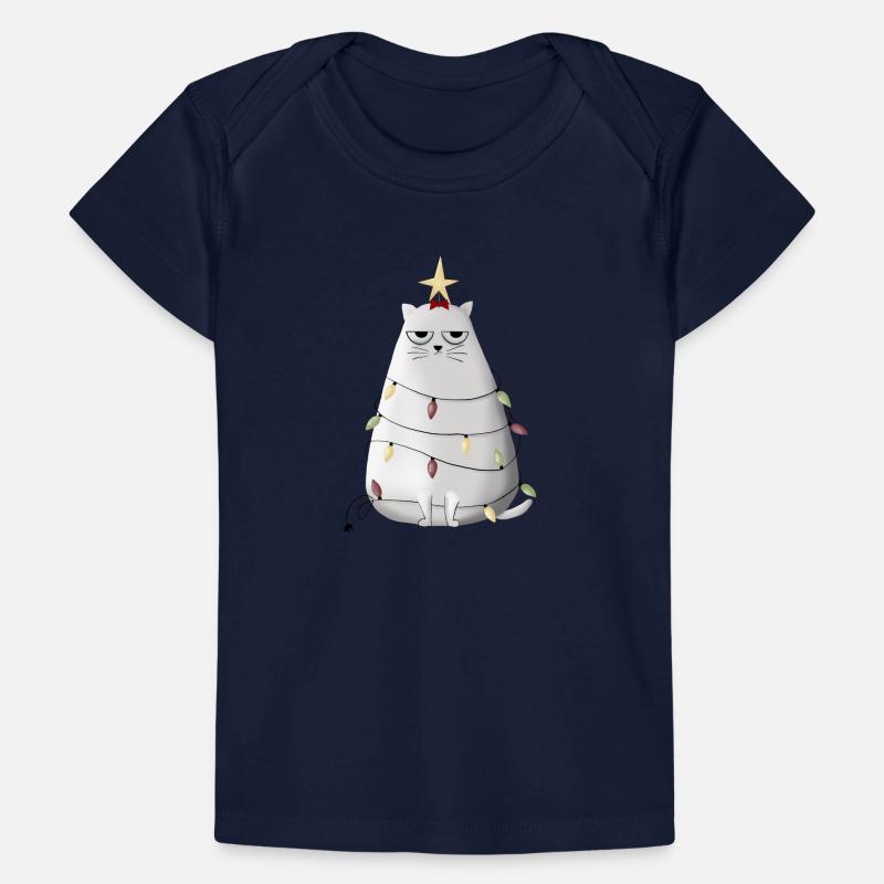 Grumpy christmas cat Baby Premium Organic T-shirt