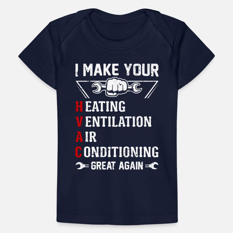 HLK Techniker Lustiger Spruch Geschenk Great Again Baby Premium Organic T-Shirt