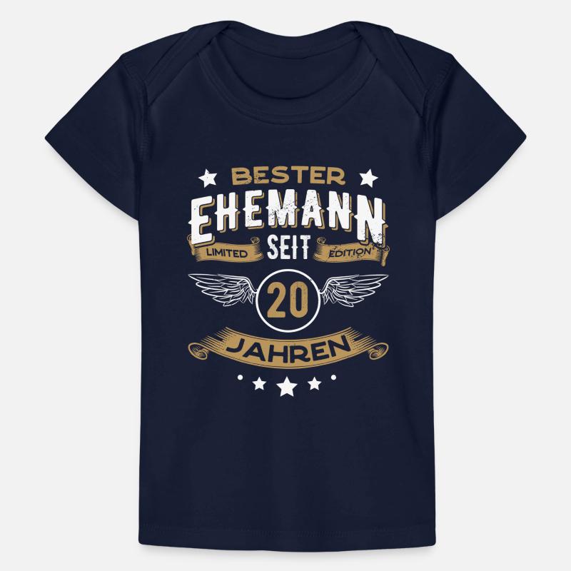 Bester Ehemann seit 20 Jahren Geschenk Baby Premium Organic T-Shirt