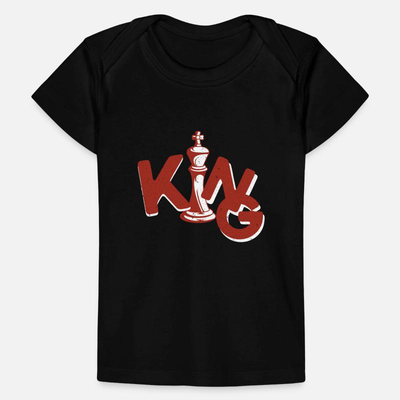 Checkmate Échiquier King Checker T-shirt Premium bébé bio